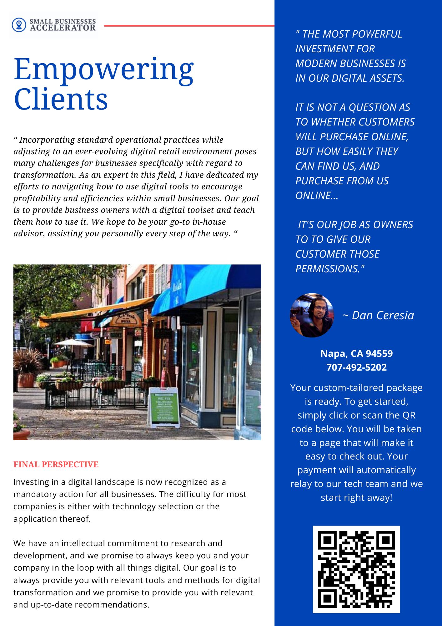 Small Business Accelerator Tool Kit Contents